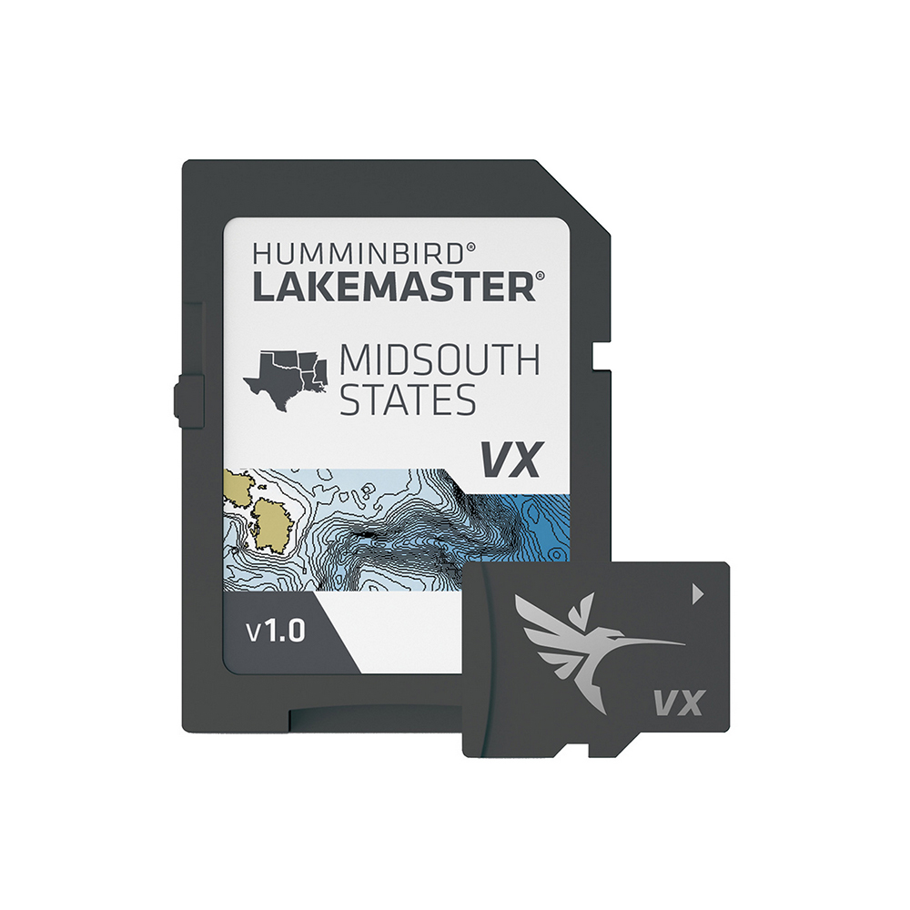 LakeMaster VX - Mid-South States in Red