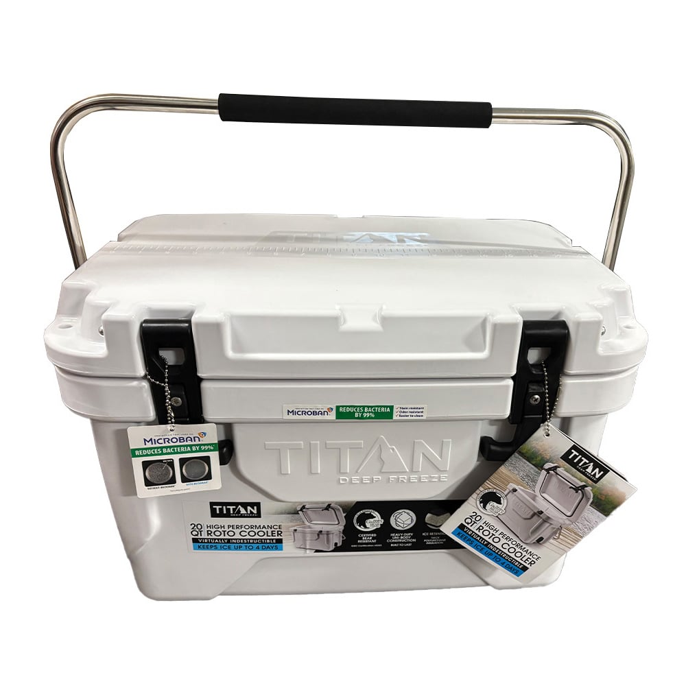 Titan 20QT Deep Freeze Roto Cooler – Ultra-Durable Ice Chest