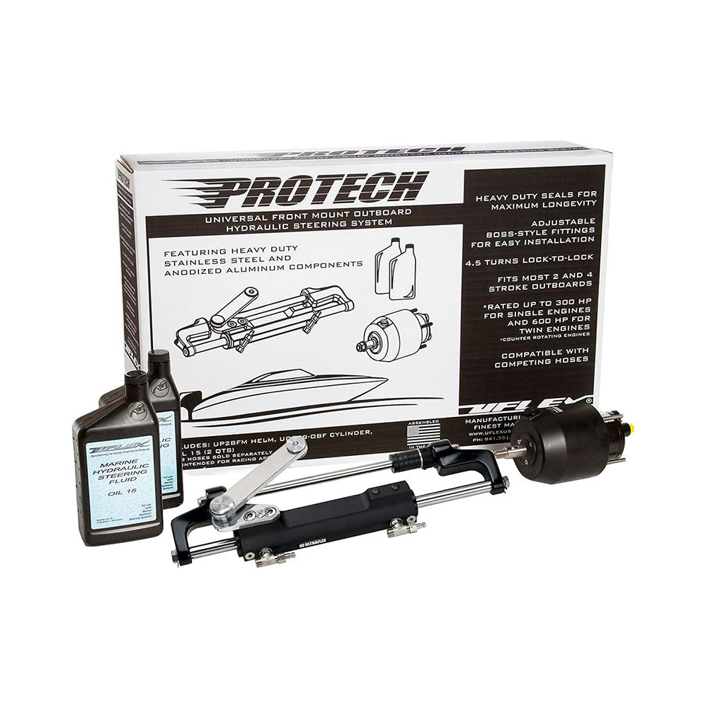 Uflex Protech 1.1 Front Mount OB Steering System