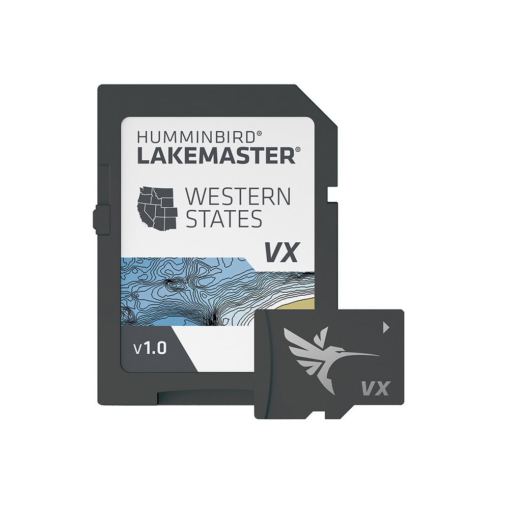 LakeMaster VX - Western States in Red