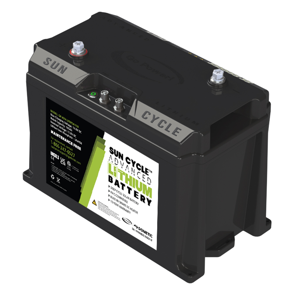 Dometic Advanced 100Ah 12V Lithium Battery (GP-ADV-LIFEPO4-100)