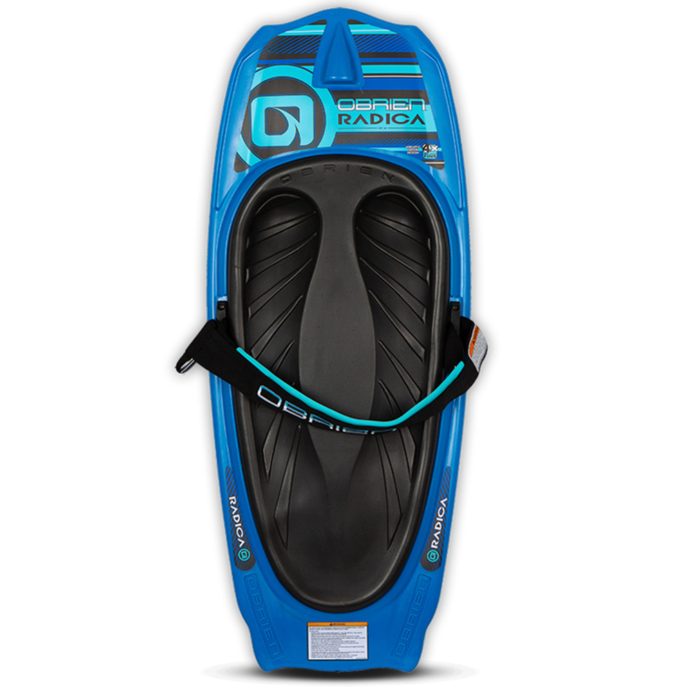 Radica Kneeboard with Aquatic Hook ??Blue/Black, Blemished