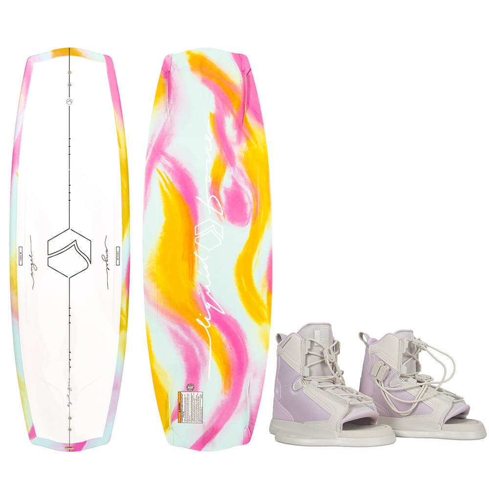 Photo of Liquid Force Women's Angel Wakeboard with Plush 6R Bindings by Liquid Force