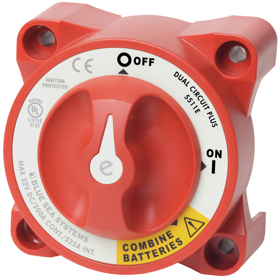 Blue Sea Systems Add-A-Battery Dual Circuit Switch