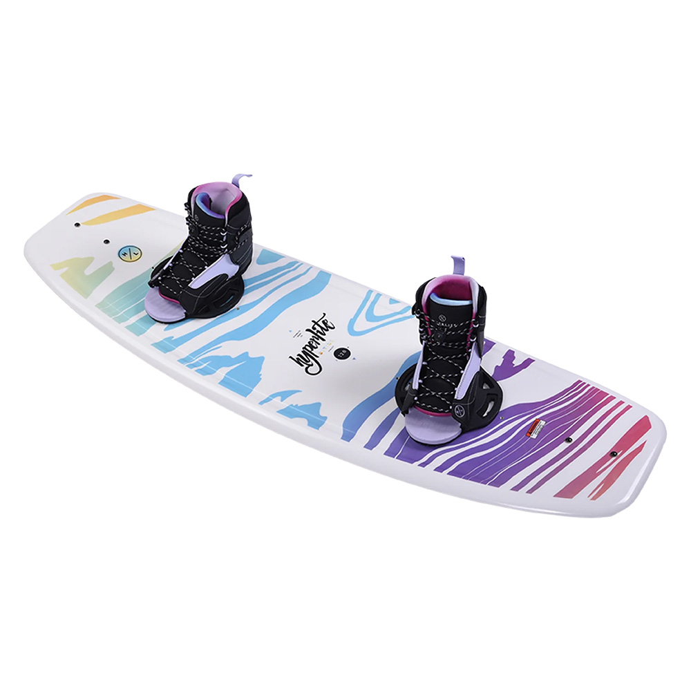 Photo of Hyperlite Girl's Divine Jr. Wakeboard w/ Girl's Jinx Bindings by Hyperlite