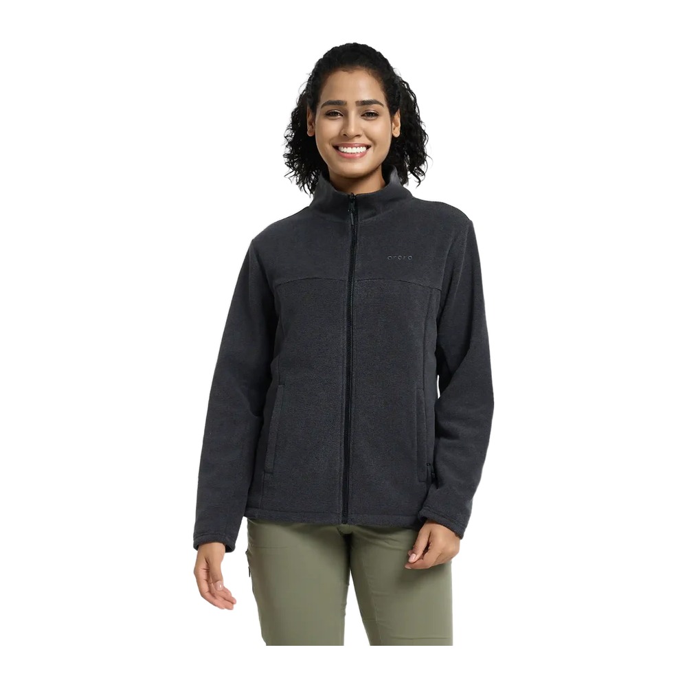 River Ridge Women's Heated Fleece Liner Jacket with Rechargeable Battery in Black