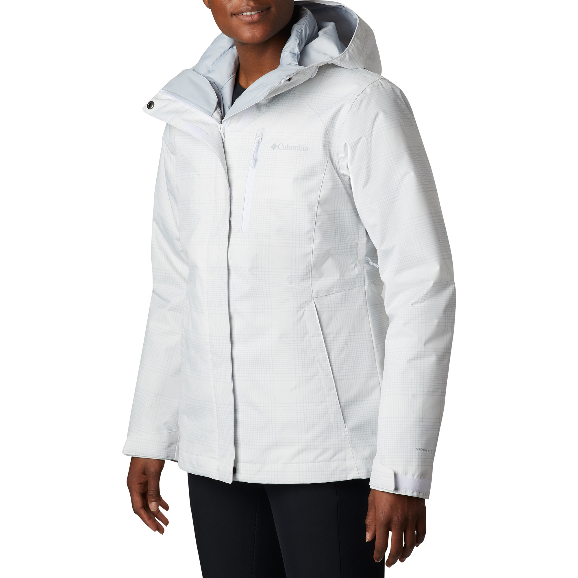 Columbia フード付きジャケット L ホワイト Columbia Women's Arcadia II Jacket - White/Flint Grey – Lenny's
