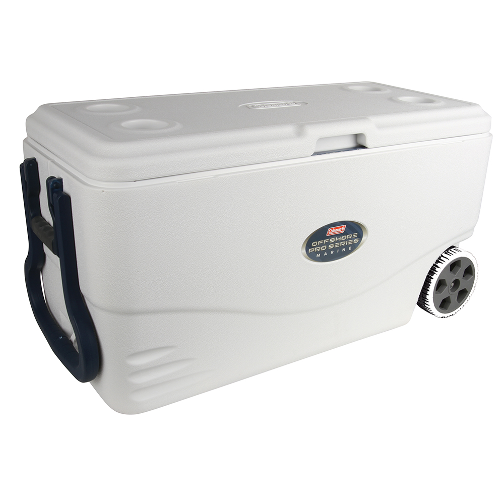 Coleman 82-Quart Offshore Pro Series Marine Wheeled Cooler