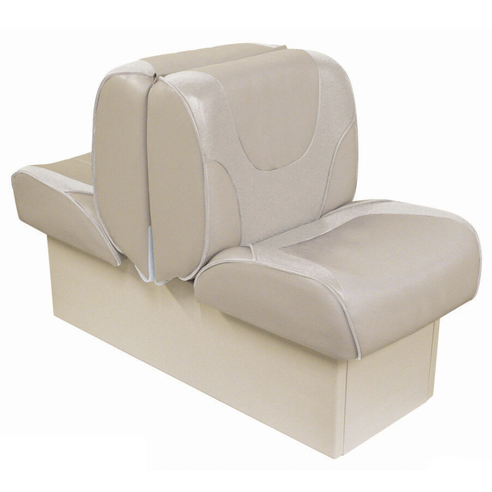 Overton's Deluxe BacktoBack Lounge Boat Seat with 8" Base Overton's