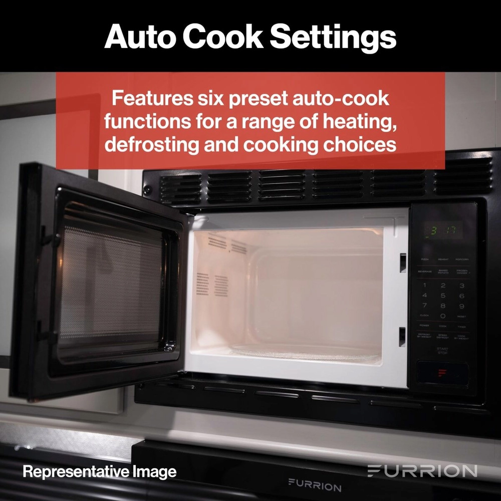 美代 　MWR Furrion 0.9 cu.ft. RV Microwave Oven, Black