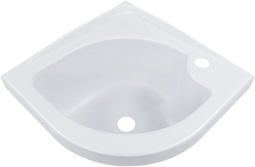Icon White Corner RV Kitchen Sink ??SC7312