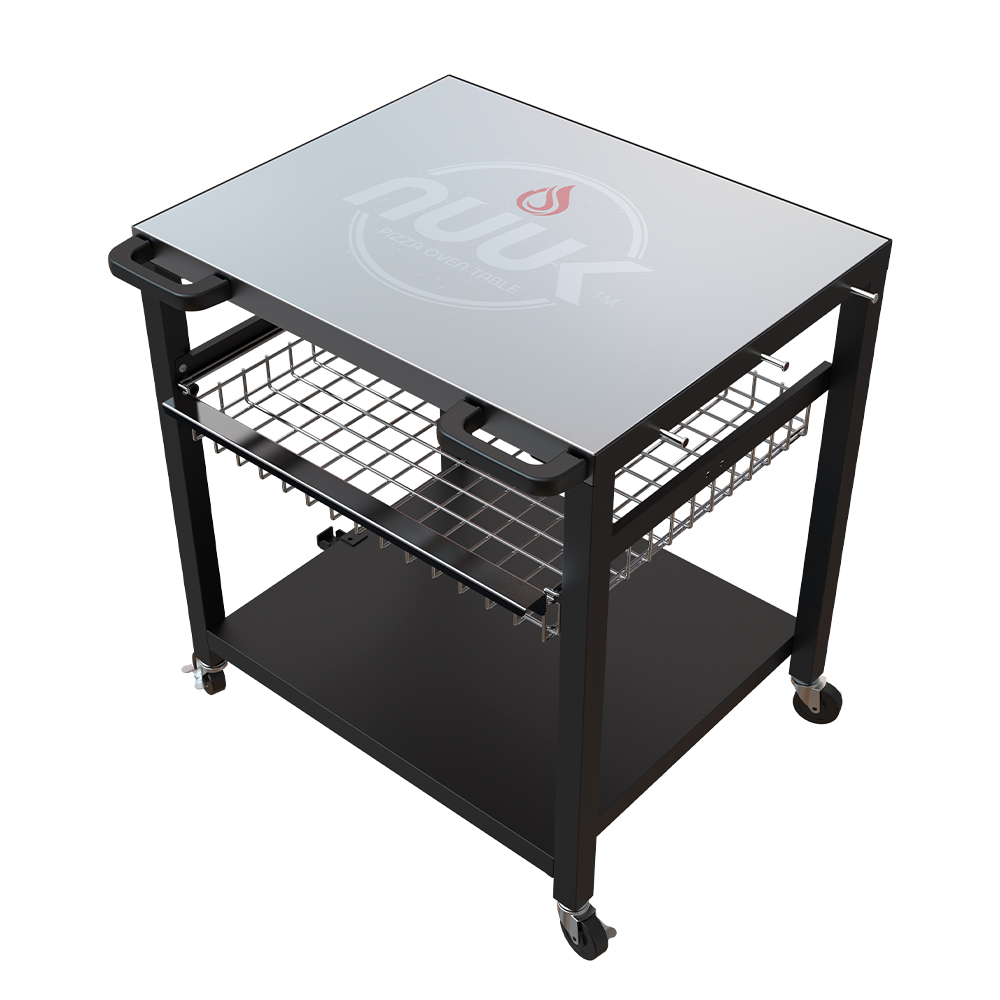 Deluxe 30" Stainless Steel Pizza Oven Table