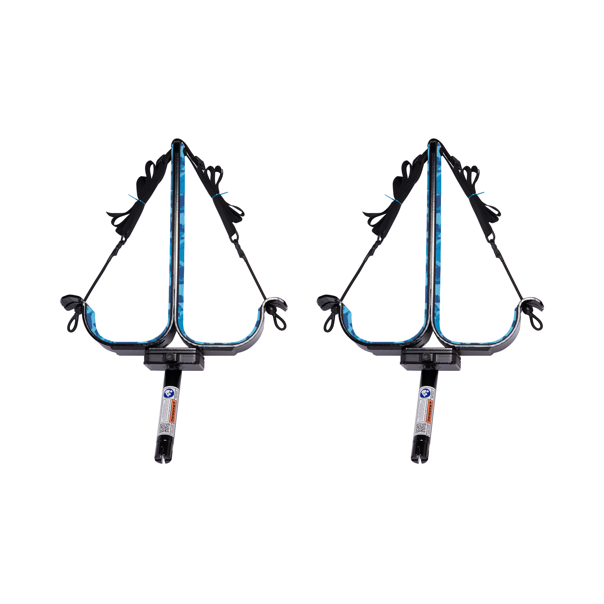 MANTA ボディボード② Manta Racks S2 Black Double Paddleboard Rack For 15° Rod Holders