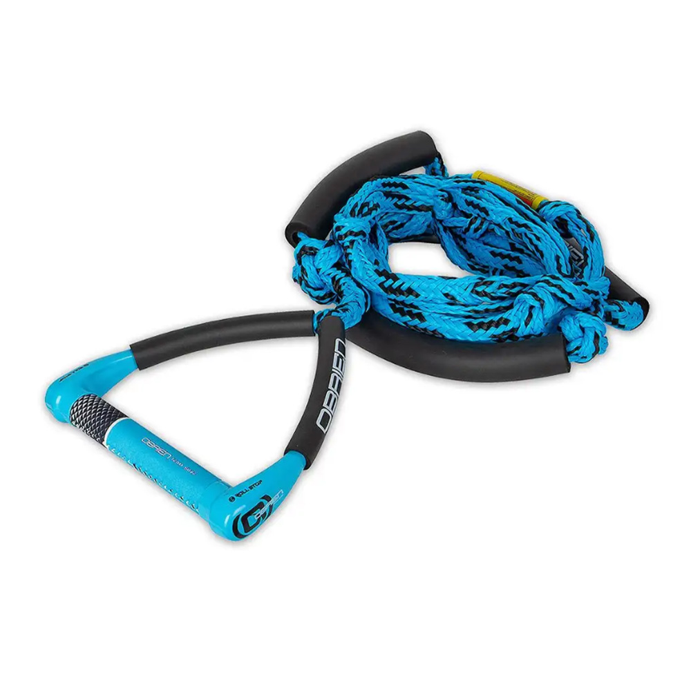 9" Team Surf Rope in Aqua Blue