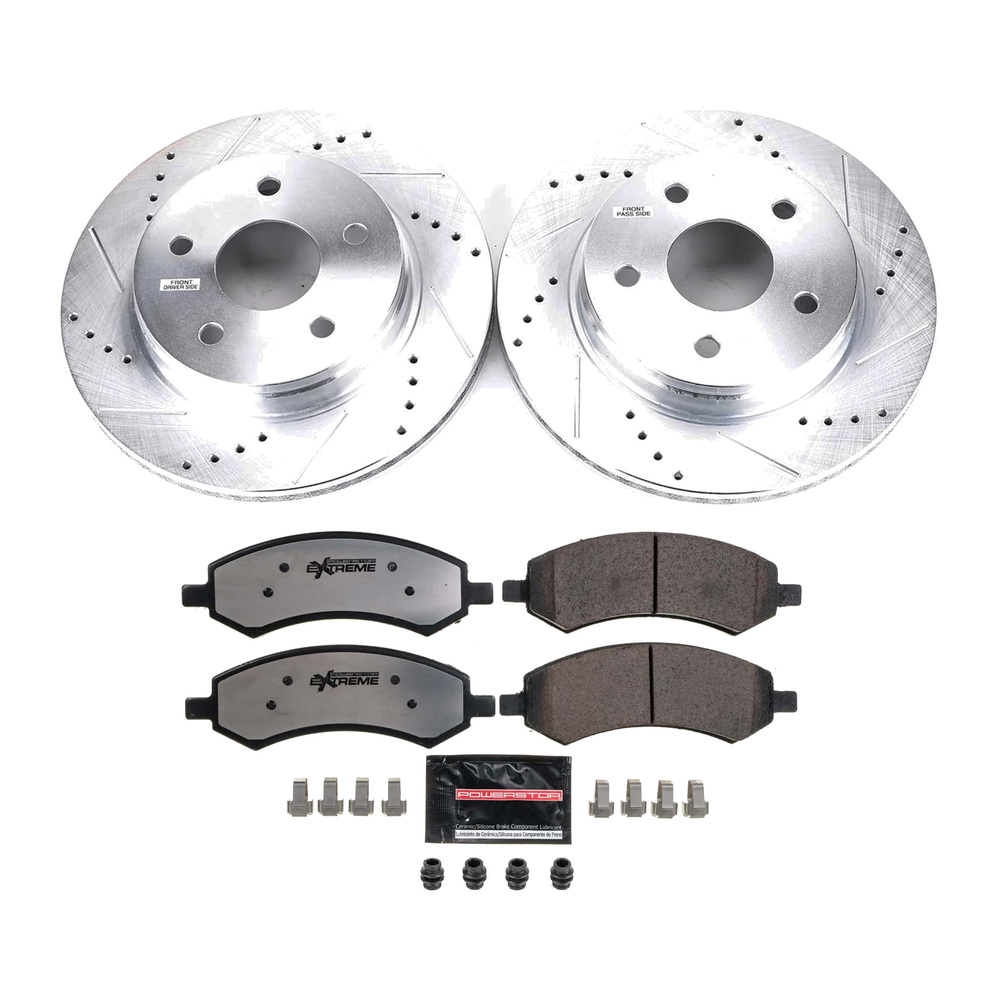 Power Stop Z36 Brake Upgrade Kit, SLCT Ram/Dodge/Chrysler 2006-24