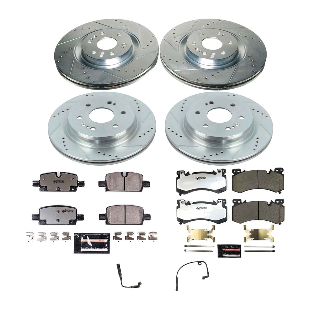 Power Stop Z36 Brake Kit, Chevy Tahoe SSV/PPV & Silverado 1500 PPV Police Models 2021-2025