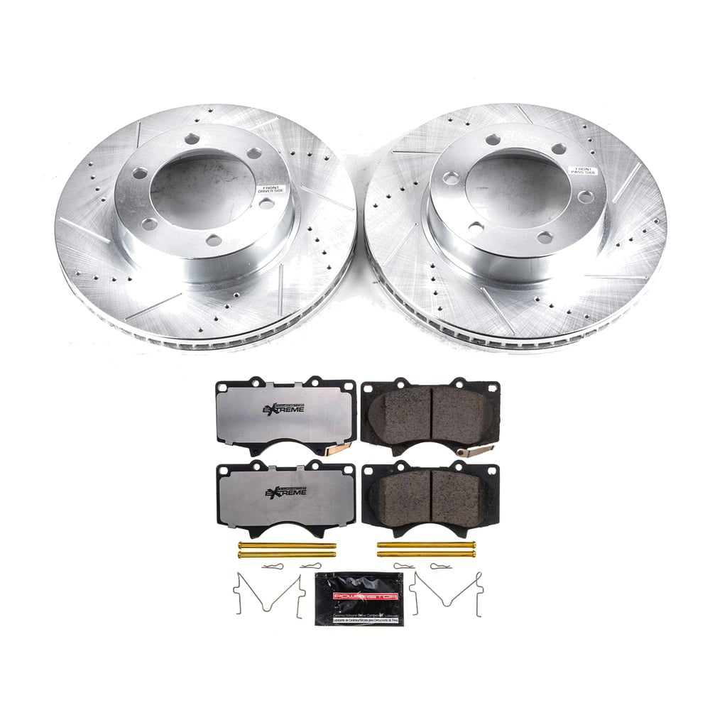 Power Stop Z36 Brake Upgrade Kit, SLCT Toyota Tundra/Sequoia 2000-07