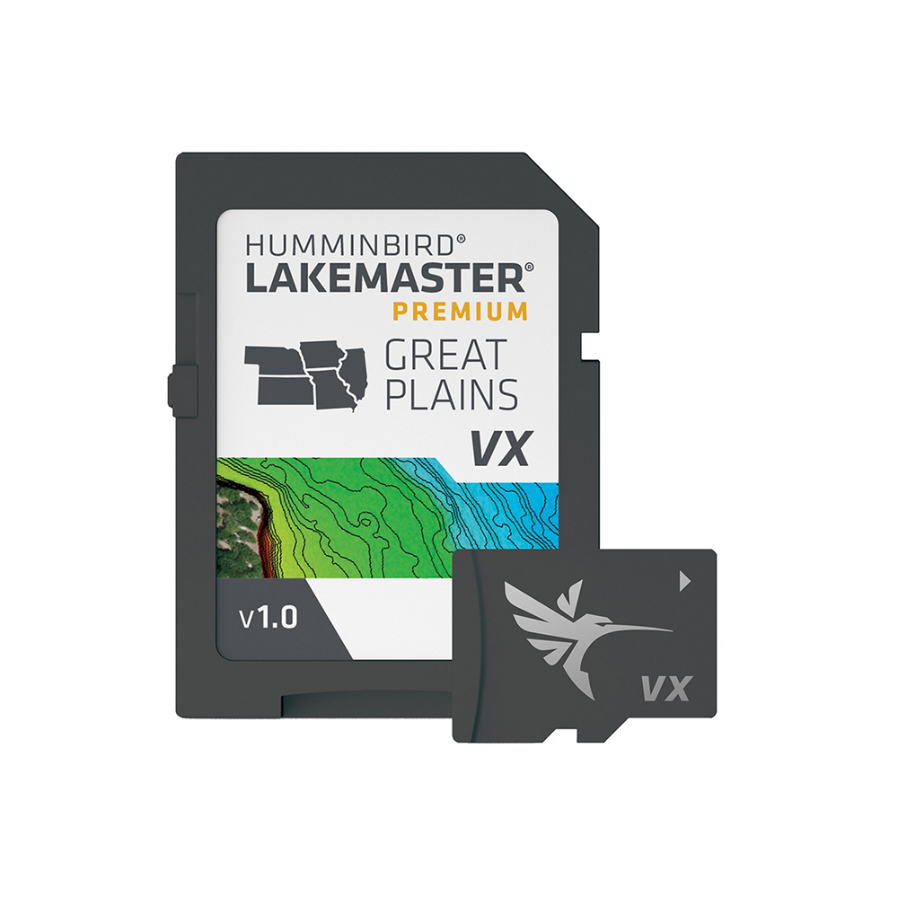 LakeMaster VX Premium - Great Plains in Red