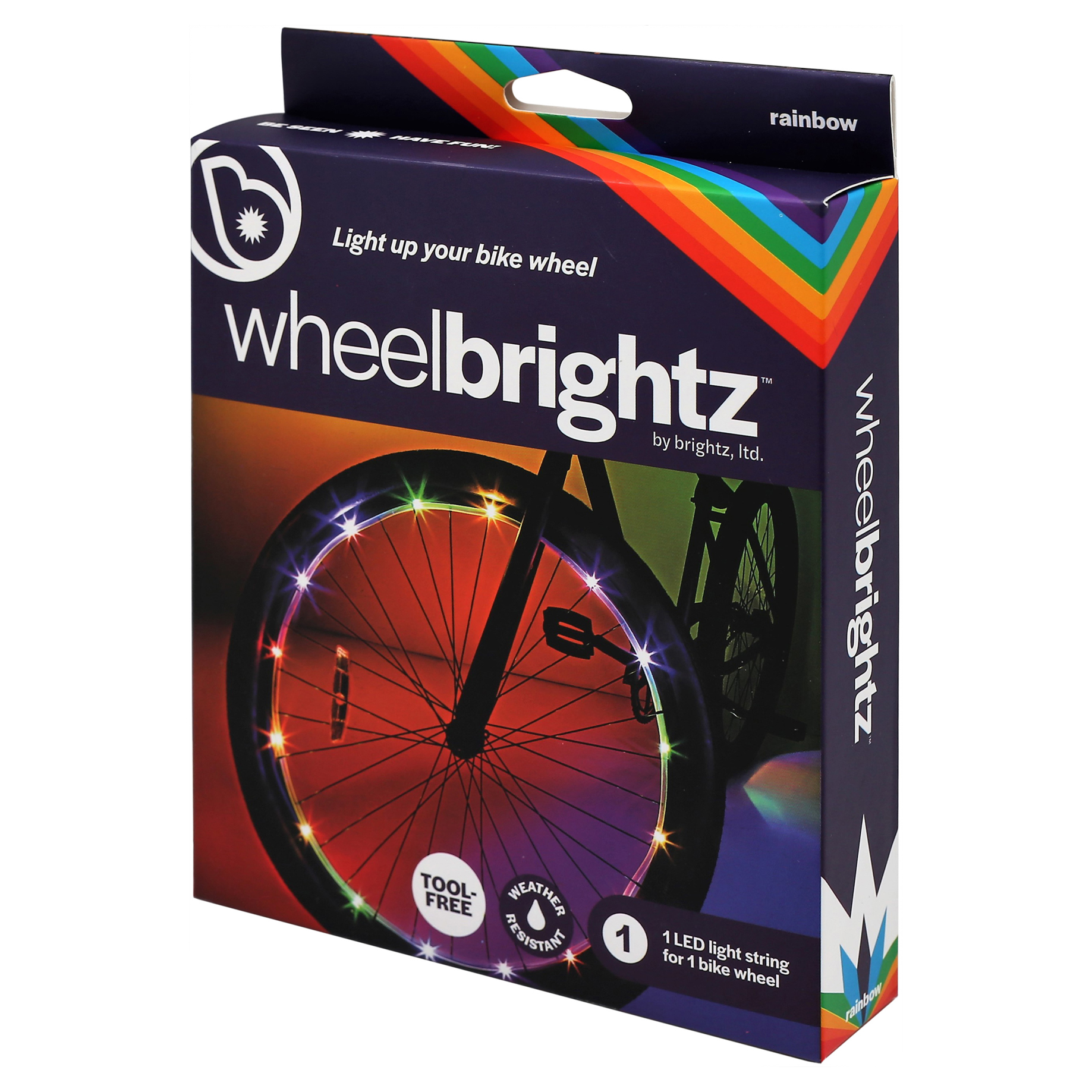 【GALE SEE FIORE】♥️ Wheel Brightz Rainbow Bicycle Light