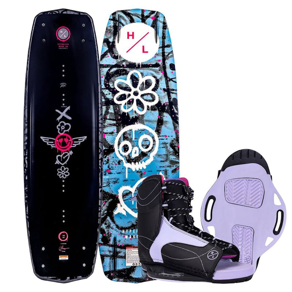 132 Journey w/ Jinx 4-8.5 Ladies Wakeboard Combo size 132 x 04085