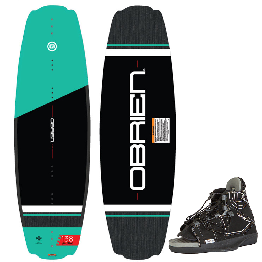 O'Brien Clutch Wakeboard with Clutch Bindings Overton's