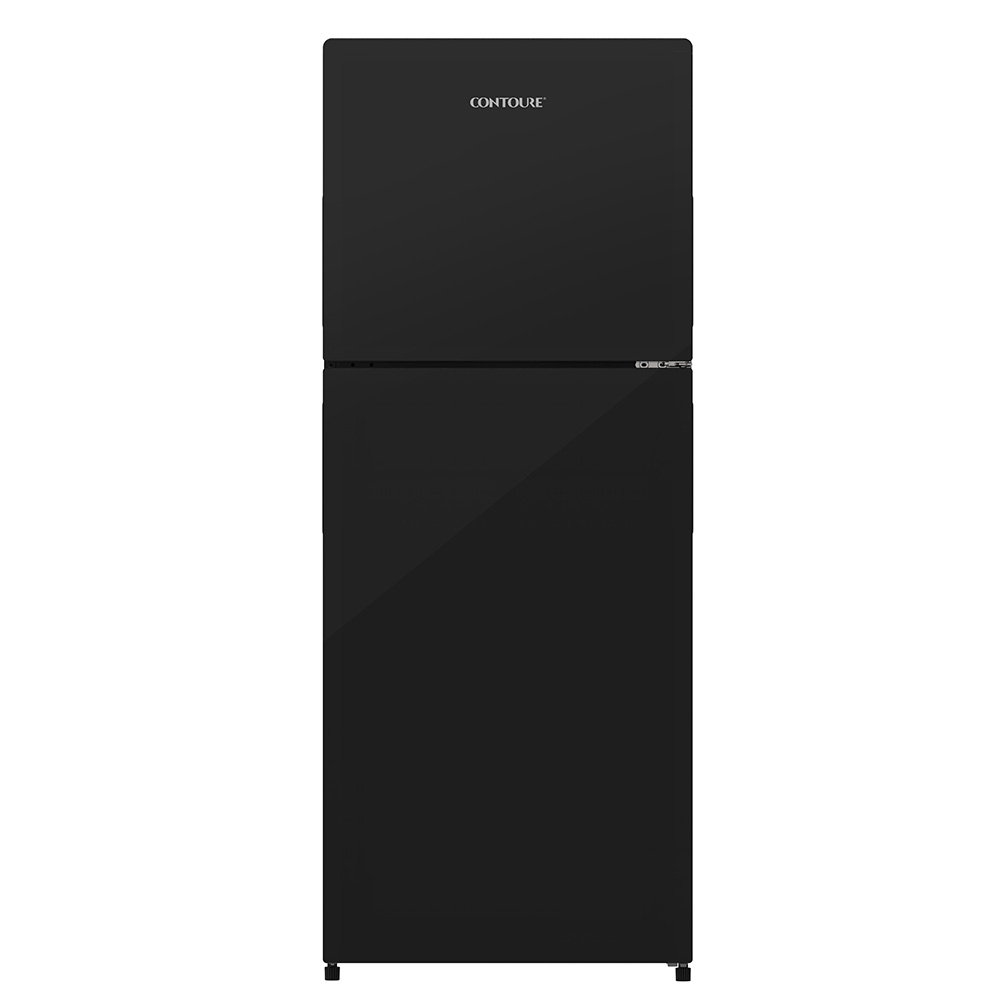 Contoure 10.7 Cu.Ft. RapidCold 12V DC Fridge - Black Glass