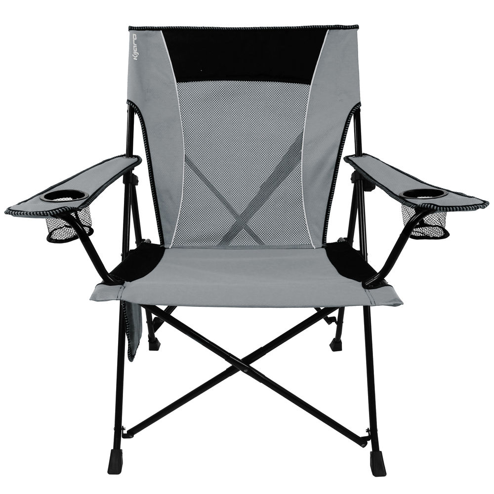 Kijaro Dual Lock Folding Camp Chair - Los Angeles Dodgers Officially Licensed, 300 Lb Capacity