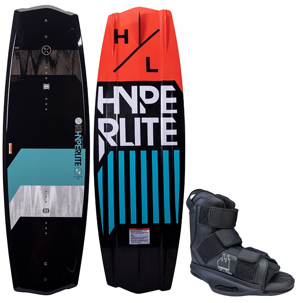 Photo of Hyperlite State 2.0 Wakeboard with CTRL Imperial V2 Open-Toe Bindings by Hyperlite