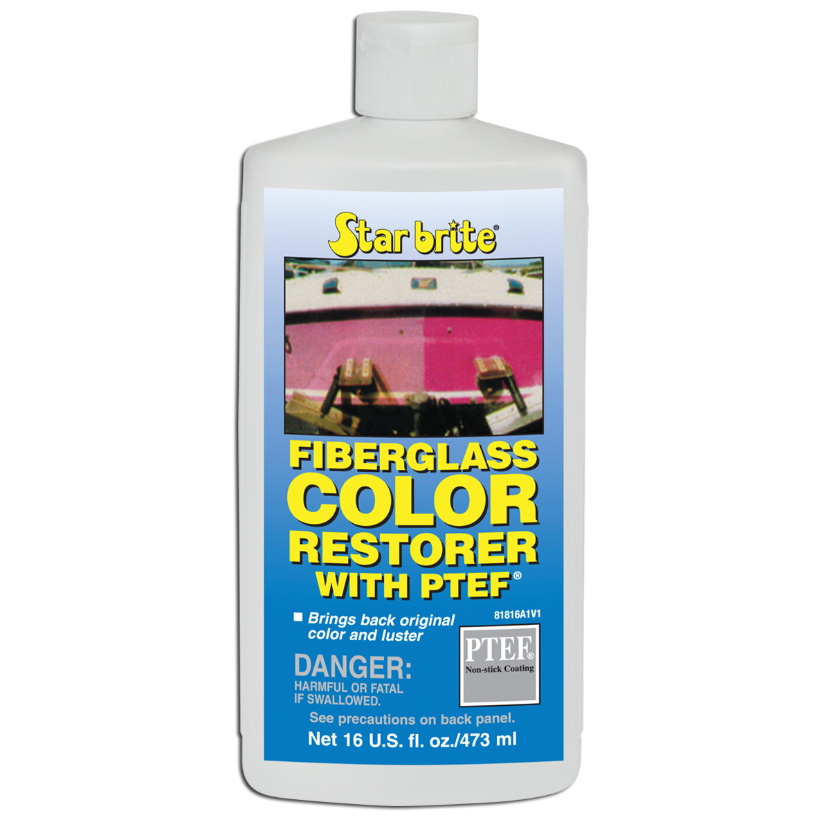 Star brite Fiberglass Color Restorer with PTEF