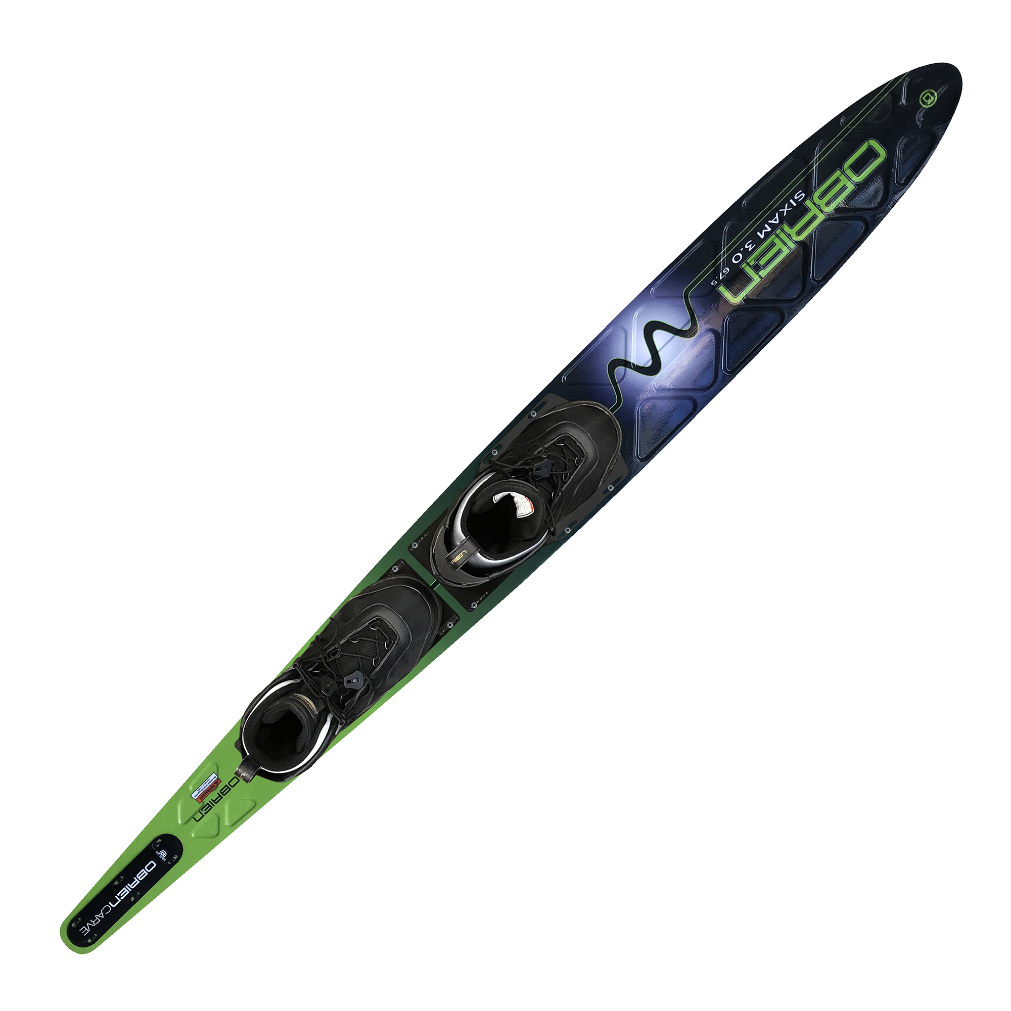 O'Brien Sixam Slalom Waterski With Double Hail Bindings Overton's