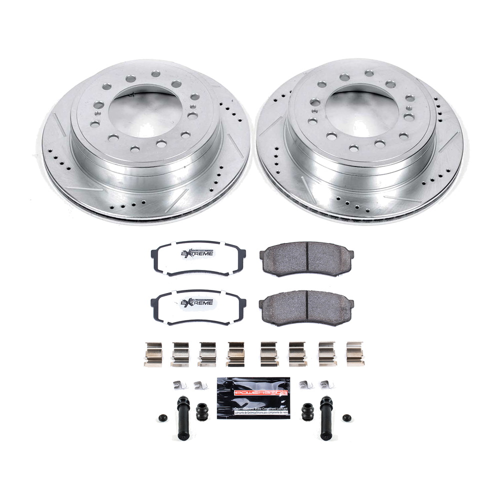 Power Stop Z36 Brake Upgrade Kit, SLCT Toyota/Lexus Models 10-24'