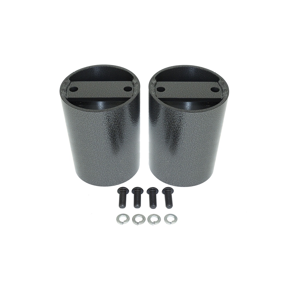 6 in ALPHA Air Suspension Spacer Kit, HP10156 in Black