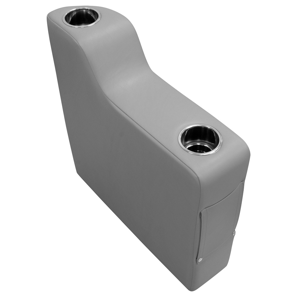 Deluxe Pontoon Arm Rest, Left Radius