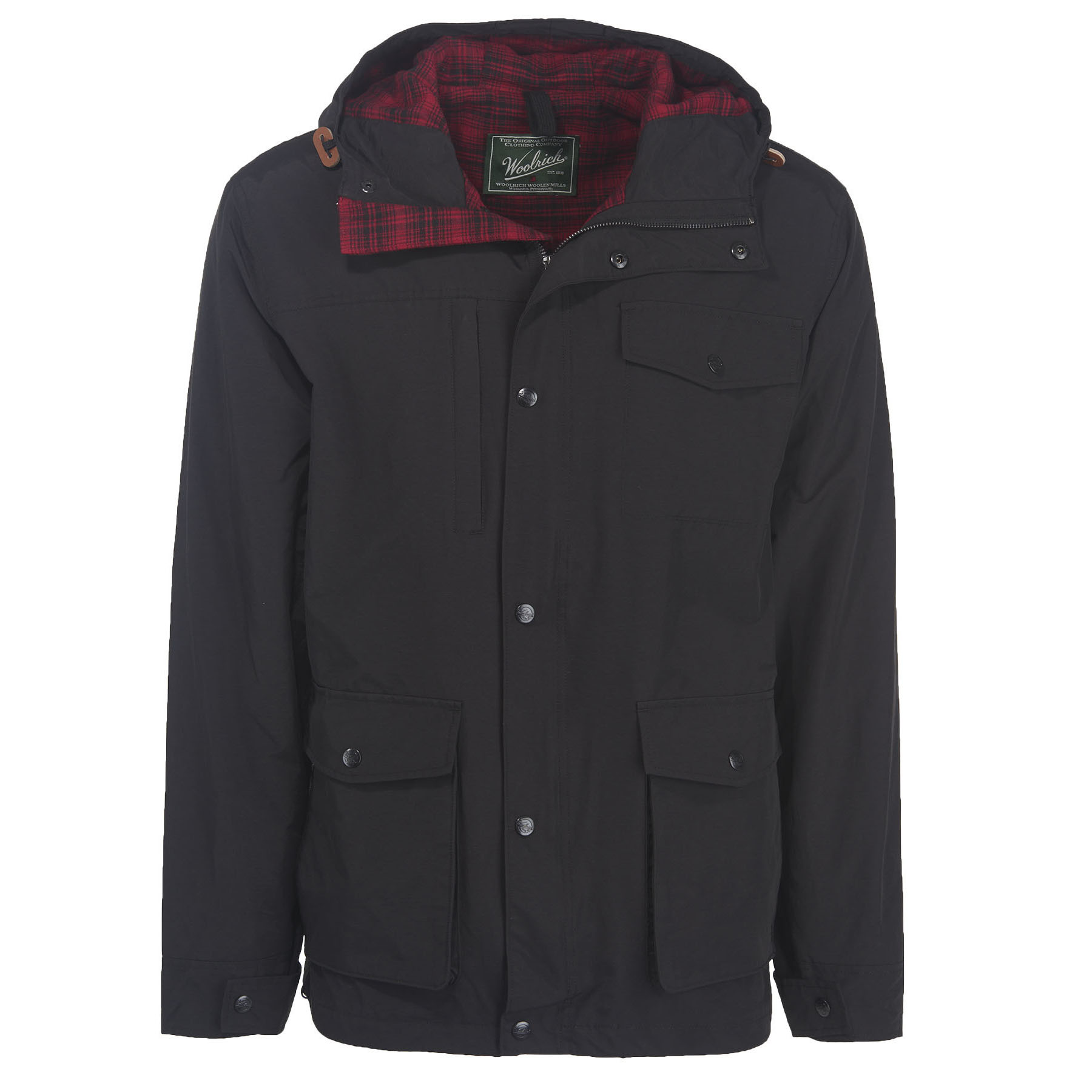 woolrich flannel lined jacket