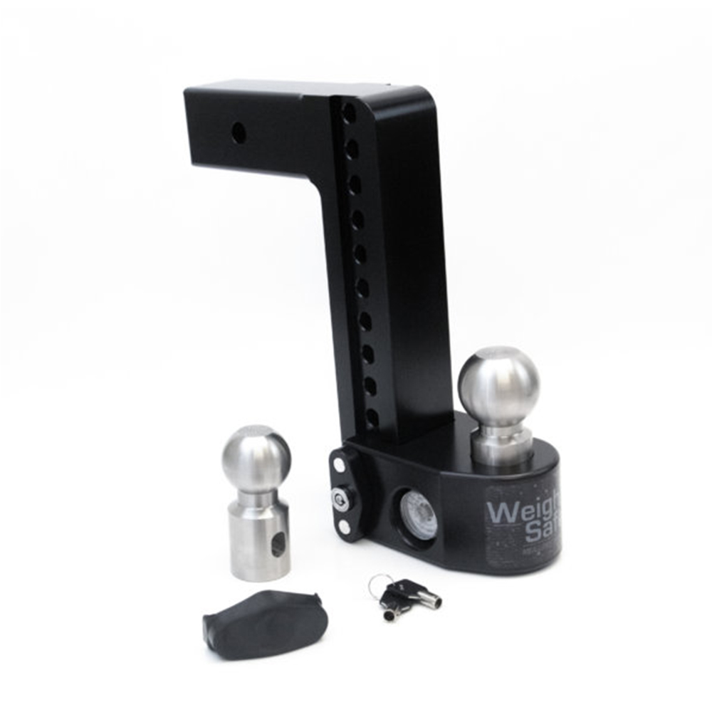 Weigh Safe Aluminum Drop Hitch w/ Black Cerakote Finish