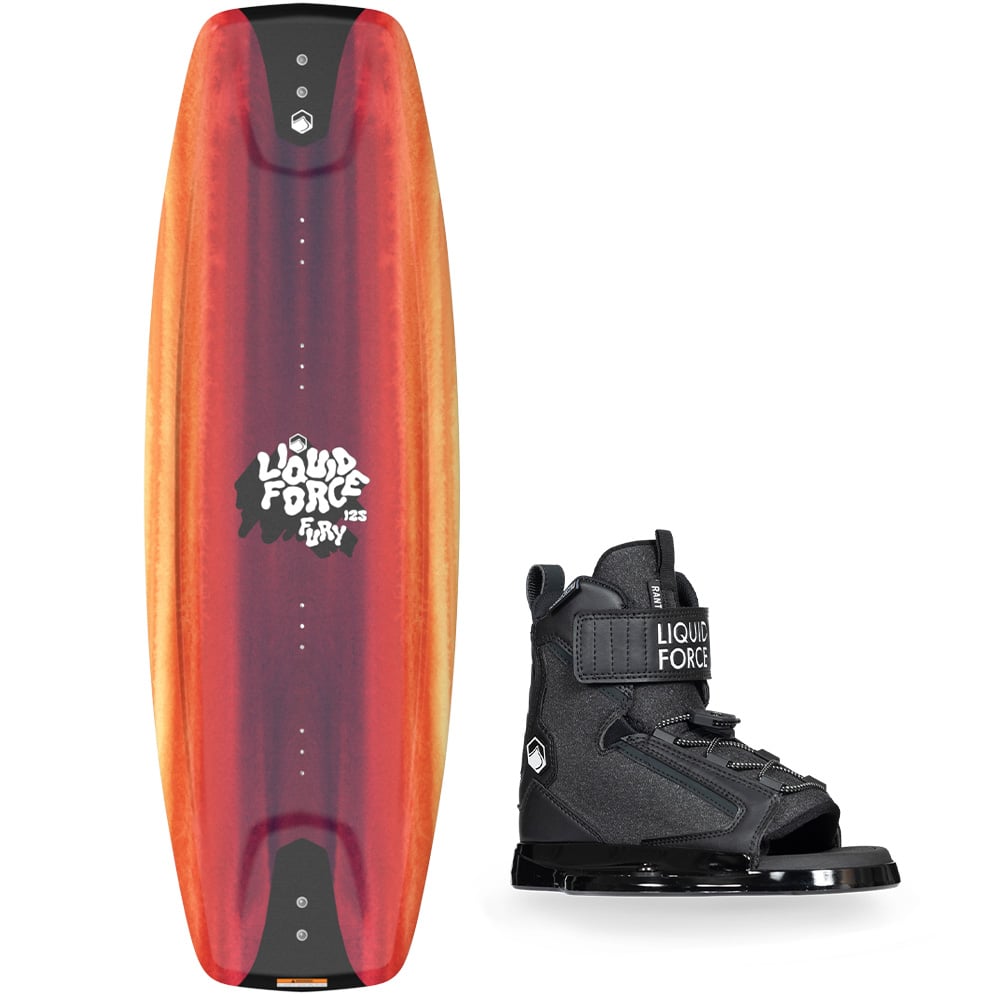 Photo of Liquid Force Fury Wakeboard with Rant Junior Bindings by Liquid Force
