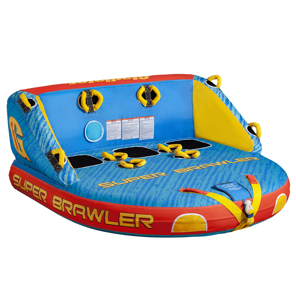 Photo of Gladiator Super Brawler 3-Person Towable Tube by Gladiator