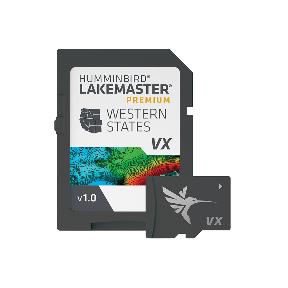 LakeMaster VX Premium - Western States in Red