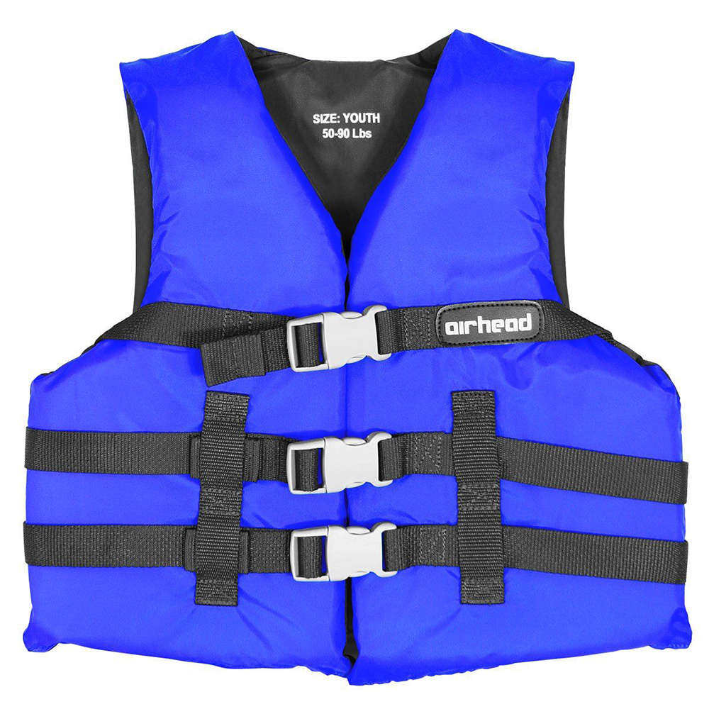 Airhead General Purpose Youth Life Vest - Blue