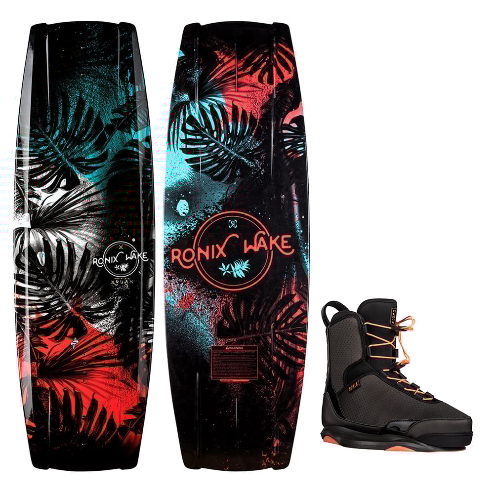 Photo of Ronix Women's Krush Wakeboard with Rise Intuition Bindings by Ronix