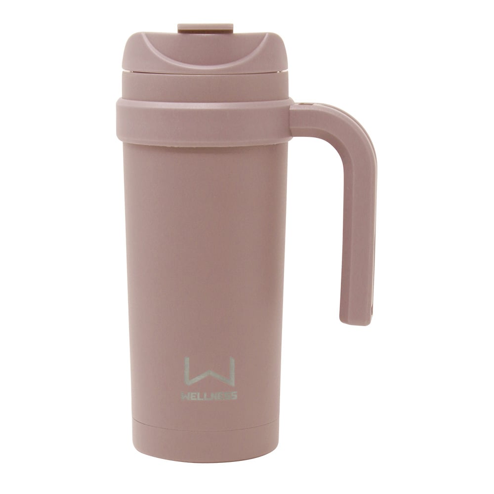 Wellness 16oz Double-Wall Stainless Steel Mug