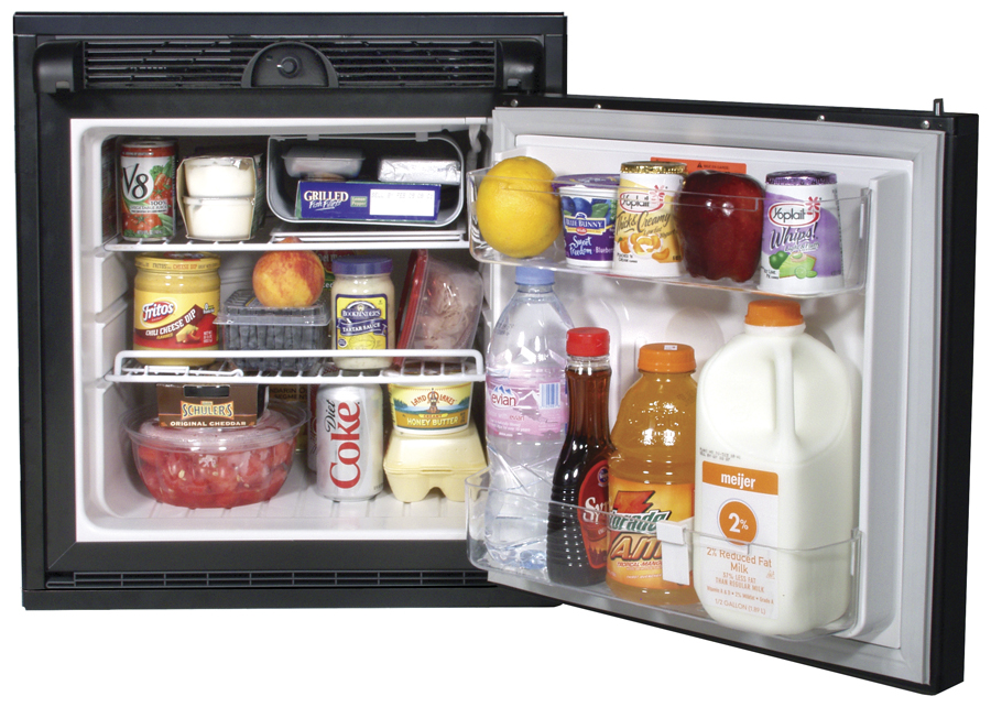  DCA51135 2.7 Cu. Ft. 12V/24V DC RV Refrigerator in Black - $1465.83 at Overton's