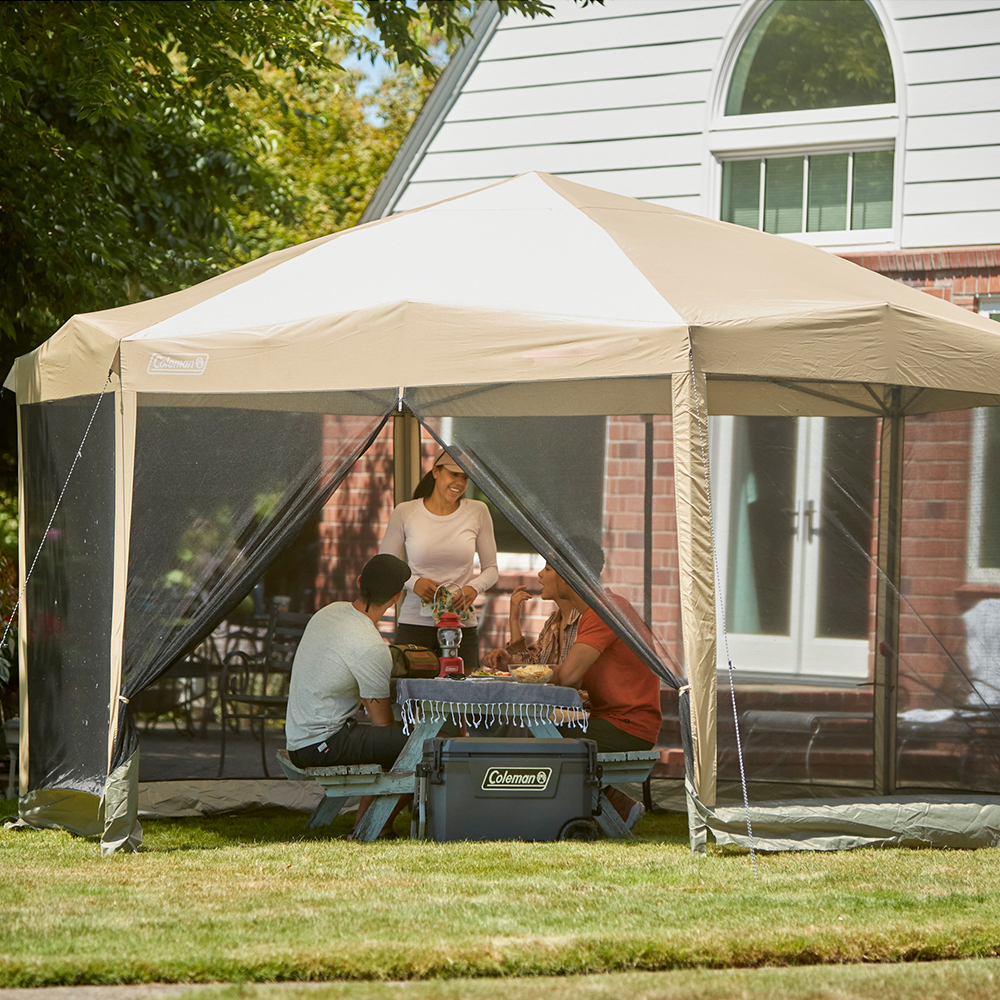 Coleman Back Home 15' x 13' Screen Canopy Tent