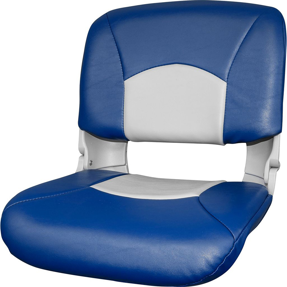 Tempress High-Back All Weather Boat Seat  - Gray/Blue