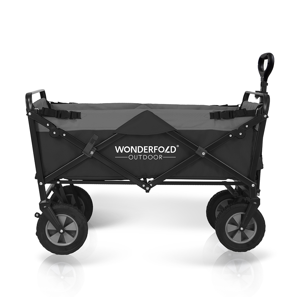 Outdoor Outdoor S1 Utility Folding Wagon with Stand in Black - $109.00 at Overton's