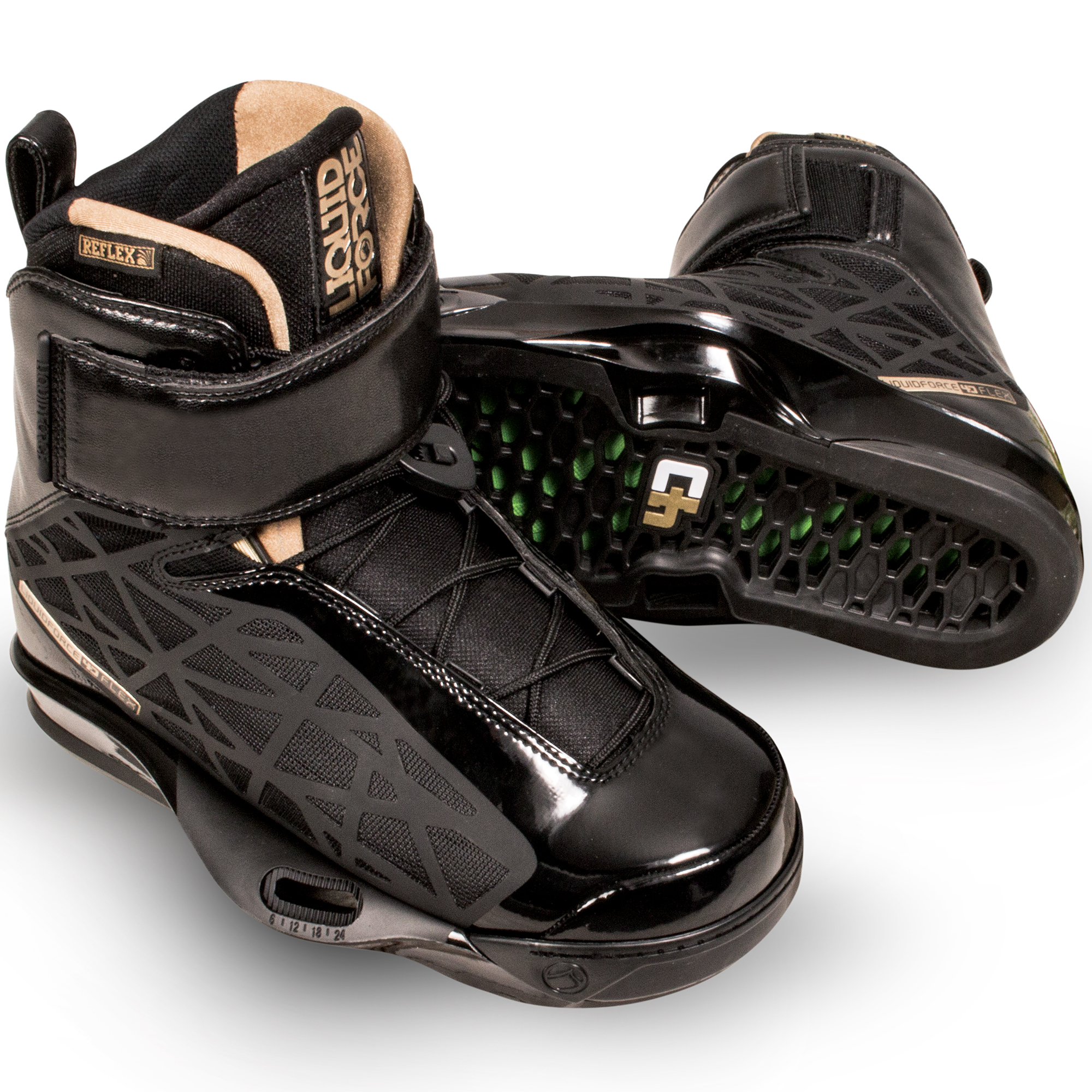 Liquid Force Flex 4D Wakeboard Bindings
