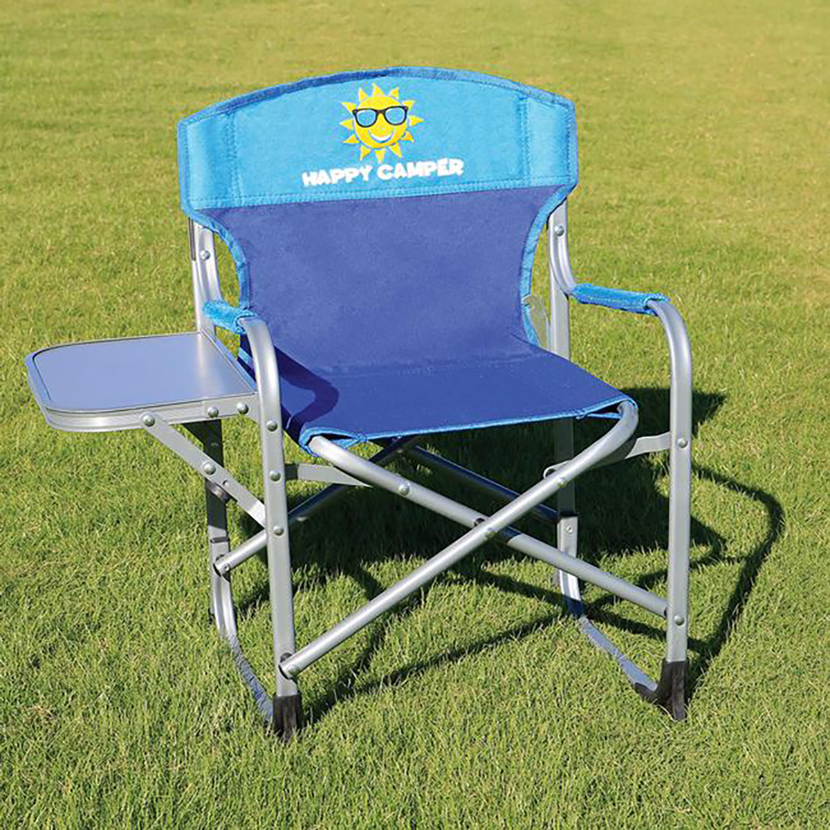 Director's Chair Kids Folding Chair With Tray Happy Camper