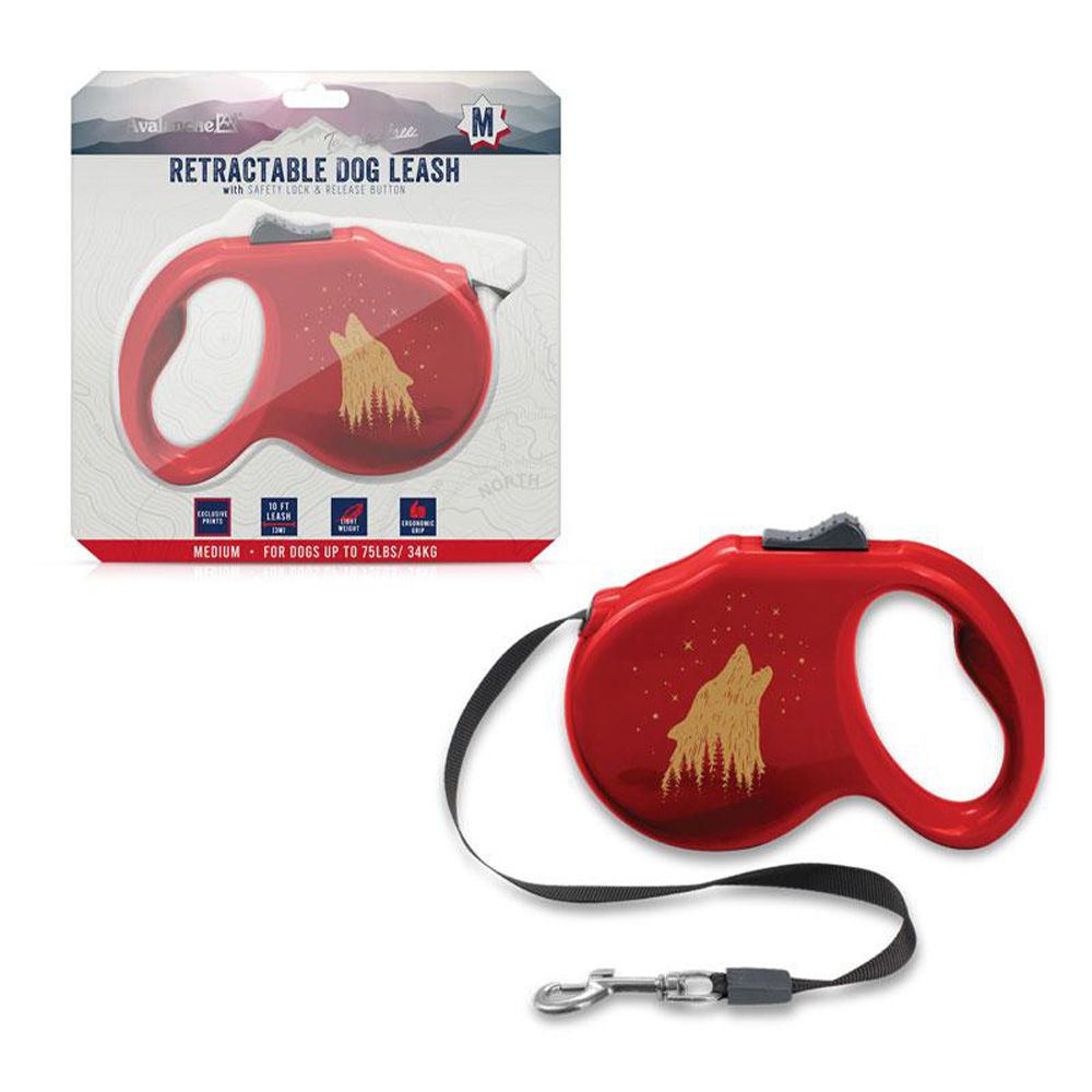 50' retractable dog leash Mighty Paw Retractable Dog Leash 2.0