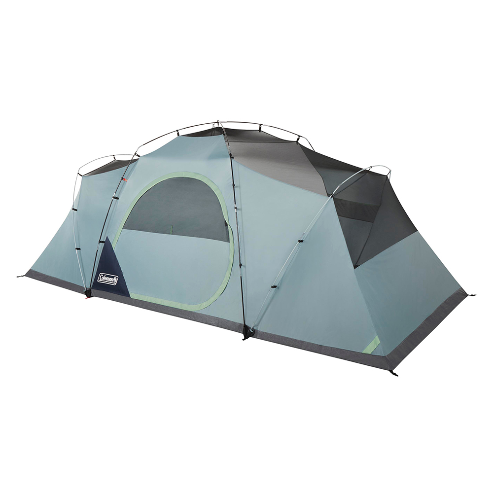 Coleman Skydome 8-Person Camping Tent XL, Blue Nights