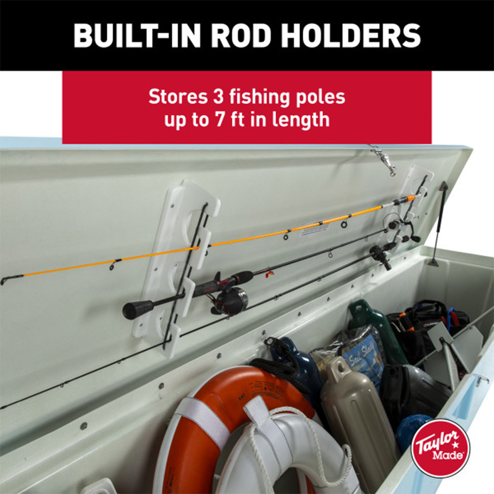 boat fishing rod boxes 7 ft SKB 2SKB-7000 Mini Tackle Box Universal mounting hardware fits all Yakima crossbars and most other roof racks 2 Rod Gunwale Rod Holder